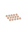 ORG045S Silicone O-Ring(P4.5/Orange) 15Pcs ORG045  - KYOSHO RC